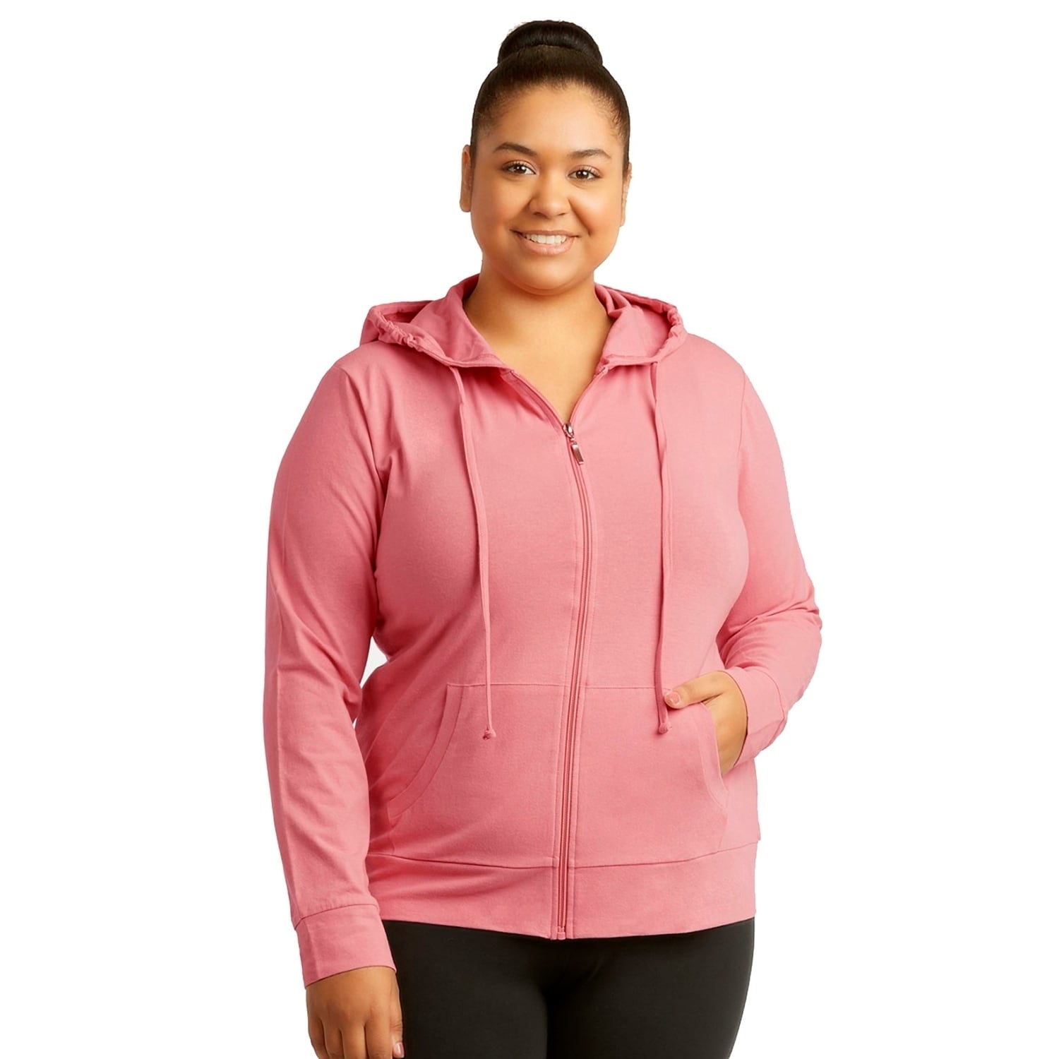 plus size thin hoodie