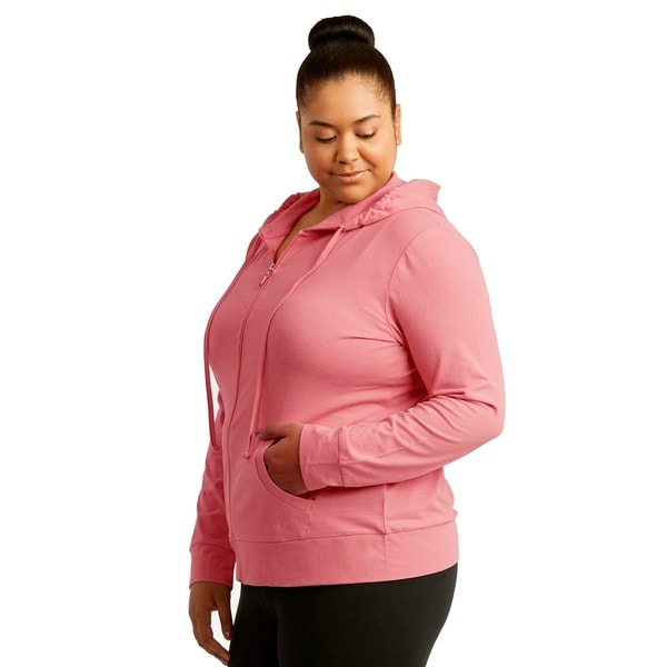 plus size thin hoodie