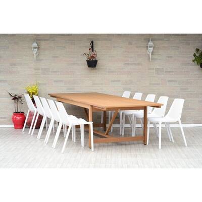 Buy White Wood Outdoor Dining Sets Online At Overstock Our Best Patio Furniture Deals