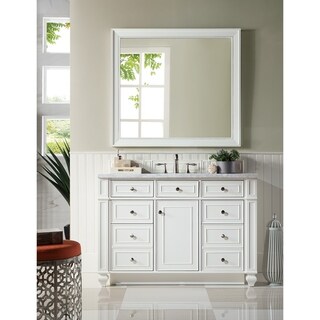 Shop Wyndham Collection Acclaim 48 Inch Single White
