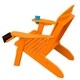 Folding Adirondack Chair w/ Cup Holder and Smart Phone Holder - Thumbnail 55