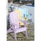 Folding Adirondack Chair w/ Cup Holder and Smart Phone Holder - Thumbnail 1