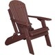Folding Adirondack Chair w/ Cup Holder and Smart Phone Holder - Thumbnail 21