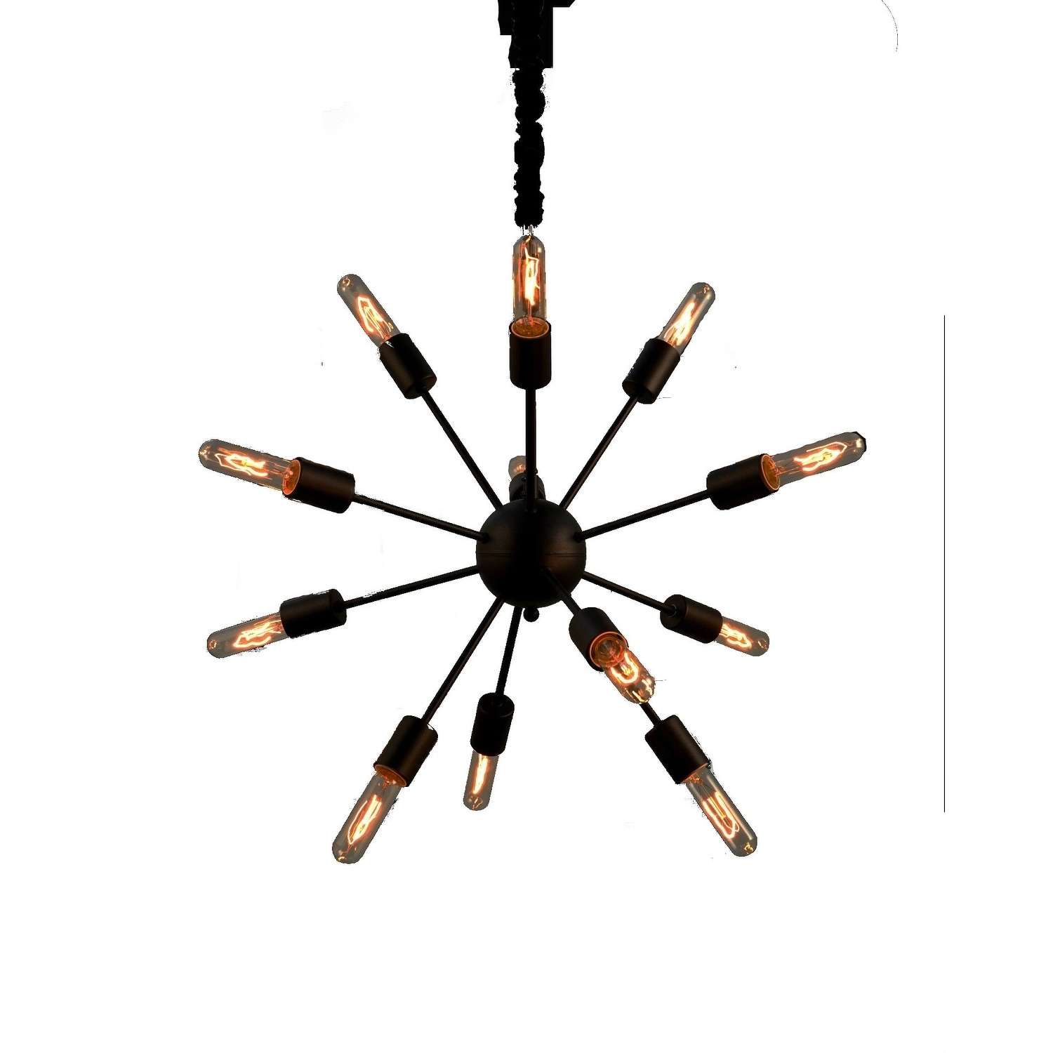 Legion Furniture 22 inch chandelier (Less than 60 Watts - Brown/Red - Iron) - Chandeliers For Bedrooms by Overstock.com