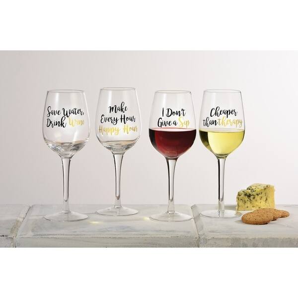 I Pair Well With Wine, Funny Stemless Wine Glass, 11.75oz