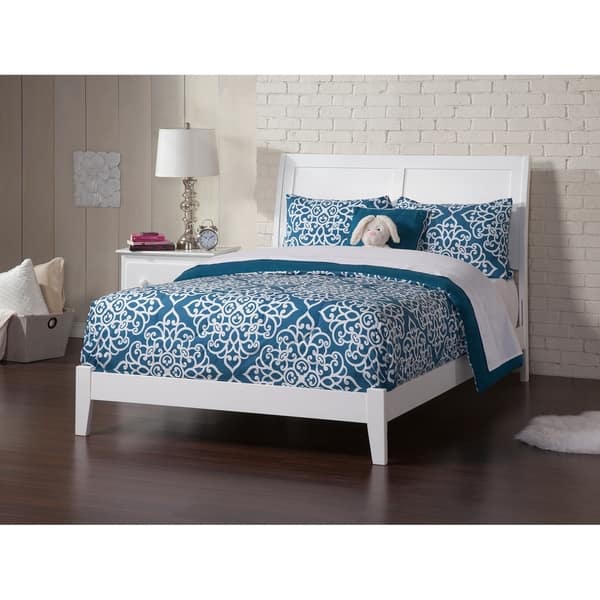 Shop Portland Full Traditional Bed In White Free Shipping