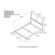 preview thumbnail 3 of 2, Portland Full Traditional Bed in White
