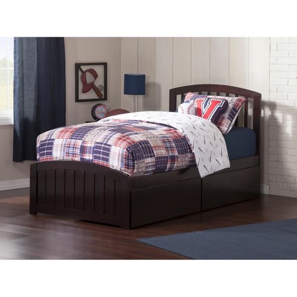Richmond Twin Platform Bed With Matching Foot Board 2 Richmond Twin Platform Bed With Matching Foot Board 2 Urban Drawers In Espresso