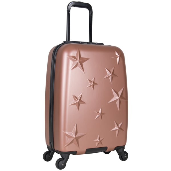 delsey purple lightweight luggage