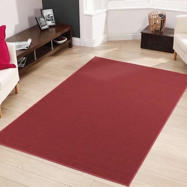 Ottomanson Oscar Collection Anti Slip Solid Color Area Rug 5 Ottomanson Oscar Collection Anti Slip Solid Color Area Rug 5 X27