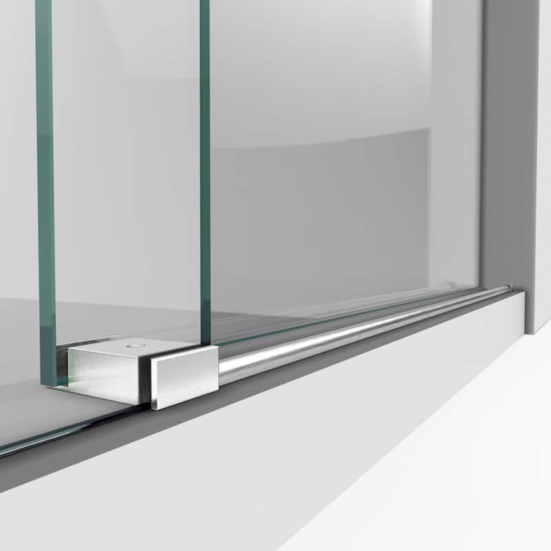 DreamLine Enigma-XO 34 1/2 in. D x 44 3/8 - 48 3/8 in. W x 76 in. H Sliding Shower Enclosure - 34.5" x 44.38" - 48.38"