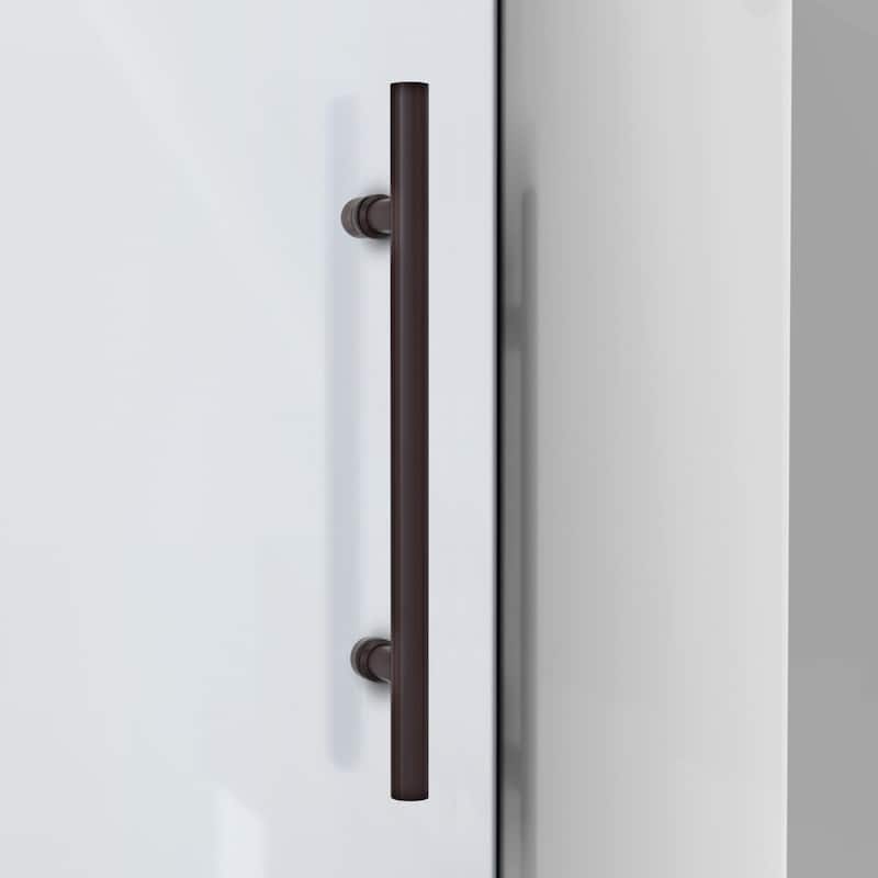 DreamLine Enigma-XO 34 1/2 in. D x 44 3/8 - 48 3/8 in. W x 76 in. H Sliding Shower Enclosure - 34.5" x 44.38" - 48.38"