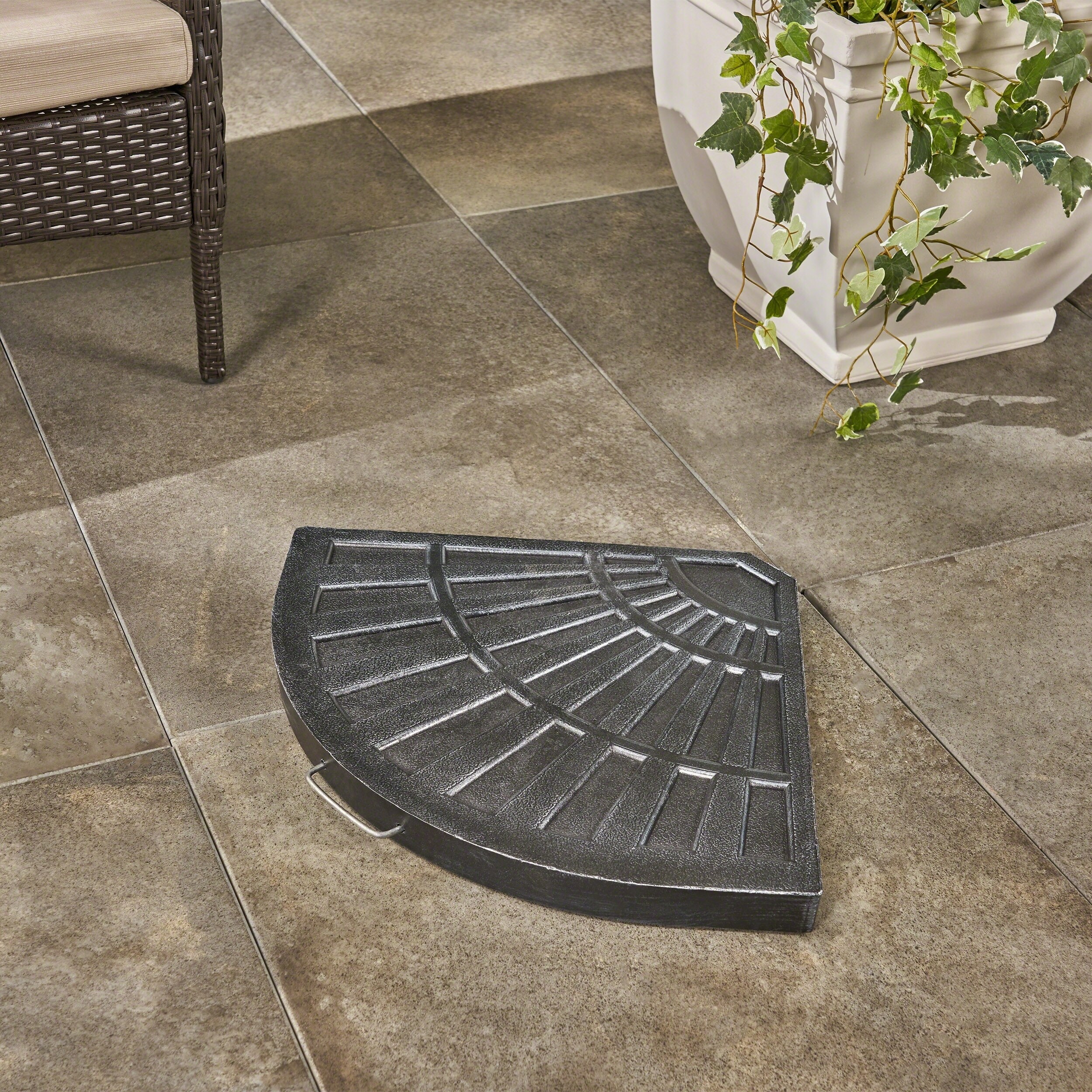 island umbrella resin umbrella base