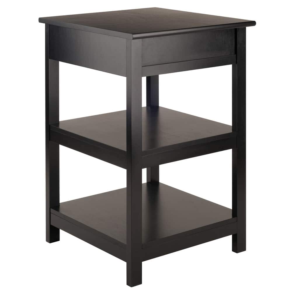 Porch & Den Bertha Black Printer Stand