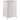 Delta File Cabinet White