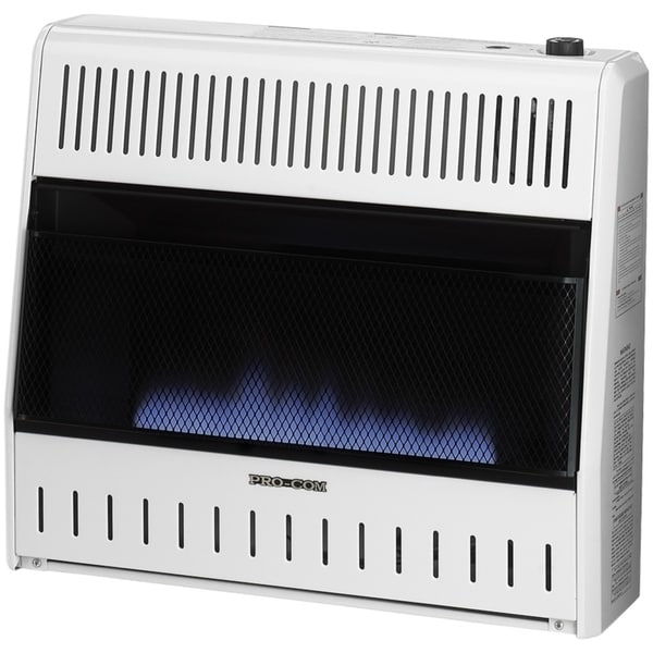 ProCom Recon Dual Fuel Ventless Blue Flame Heater - 30,000 BTU, Model# R-MNSD300TBA