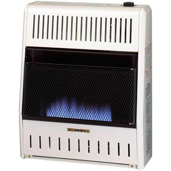 ProCom Recon Dual Fuel Ventless Blue Flame Heater - 20,000 BTU, Model# R-MNSD200TBA
