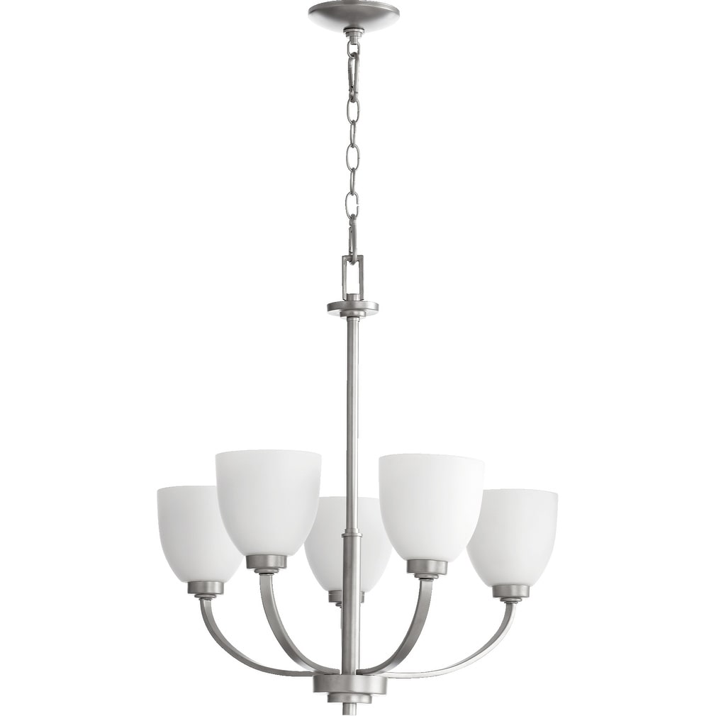 Reyes 5-light Chandelier (Bronze) - Chandeliers For Bedrooms by Overstock.com