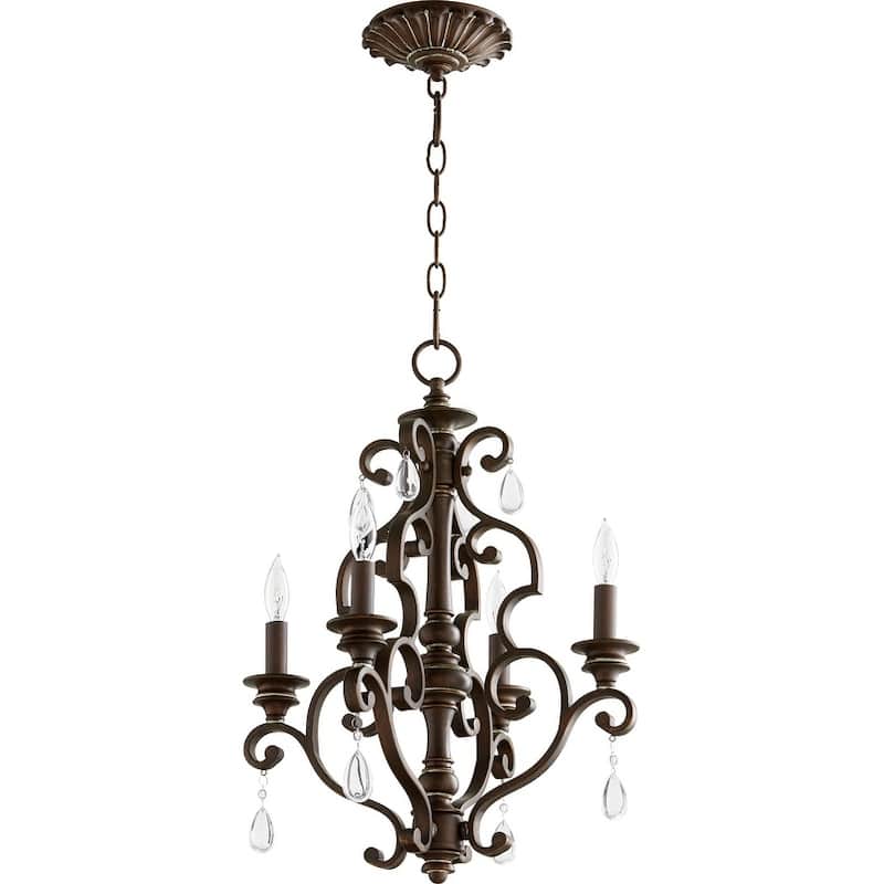 San Miguel 4-light Chandelier - Copper