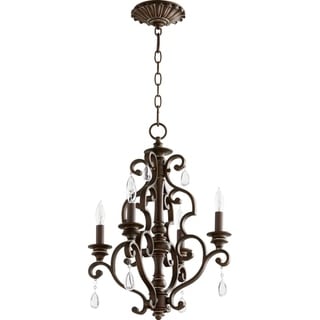 San Miguel 4-light Chandelier (Copper) - Chandeliers For Bedrooms by Overstock.com