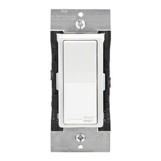 Leviton Decora Smart 15 amps 120 volts 3 poles WiFi Smart Light Switch White, Ivory, Light Almond. Opens flyout.