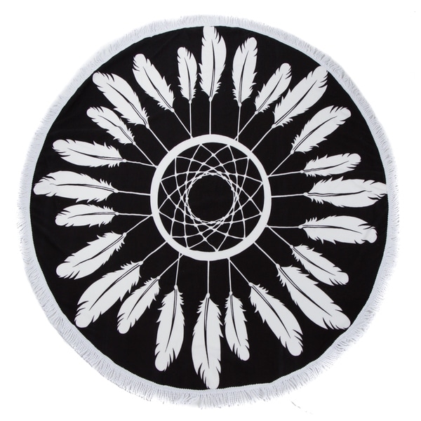 circle beach towel