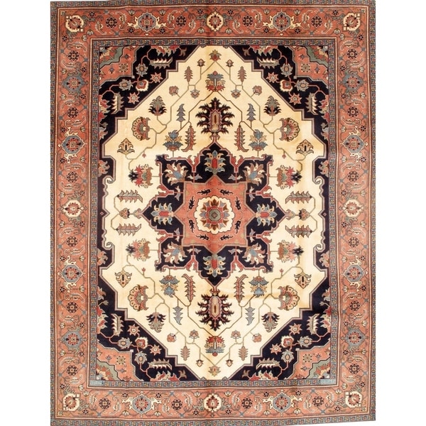 Pasargad NY Original Persian Tabriz Wool Rug - 8'11" X 11'8"