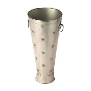 slide 1 of 1, Butler Richfield Antique Silver Umbrella Stand