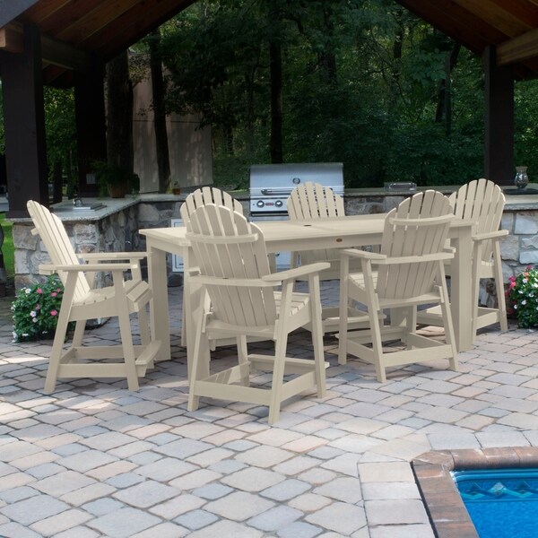 Havenside Home Mandalay 7-piece Rectangular Counter-height Dining Set