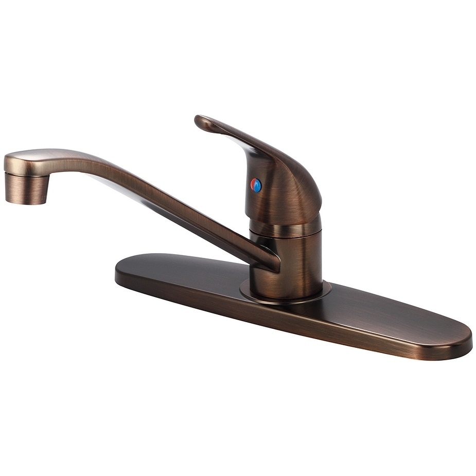 Olympia Faucets K 4160 Elite 15 Gpm Widespread Kitchen Faucet Bronze For Sale Online Ebay