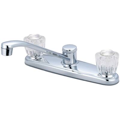 Elite 2 Handle Low Arc Kitchen Faucet