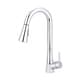 preview thumbnail 1 of 0, i2 Single Handle Pull-Down Kitchen Faucet with Bell Shaped Sprayer