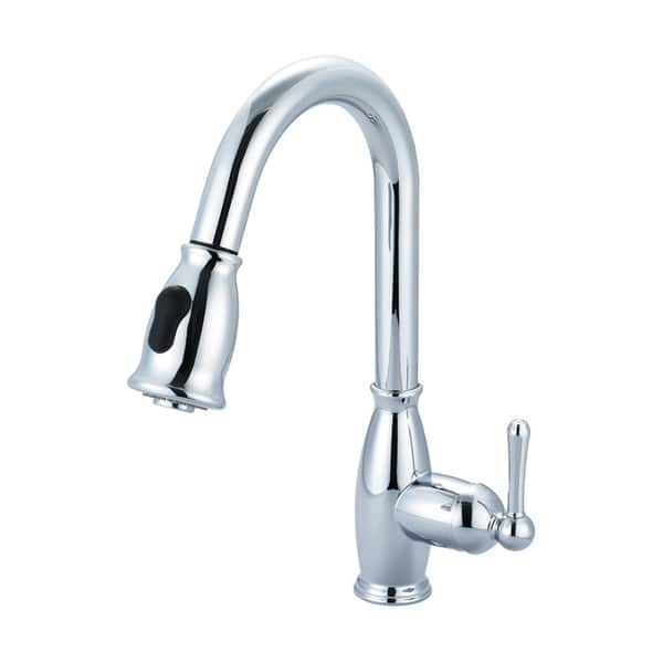 slide 2 of 5, Accent Single Handle Pull-Down Kitchen Faucet