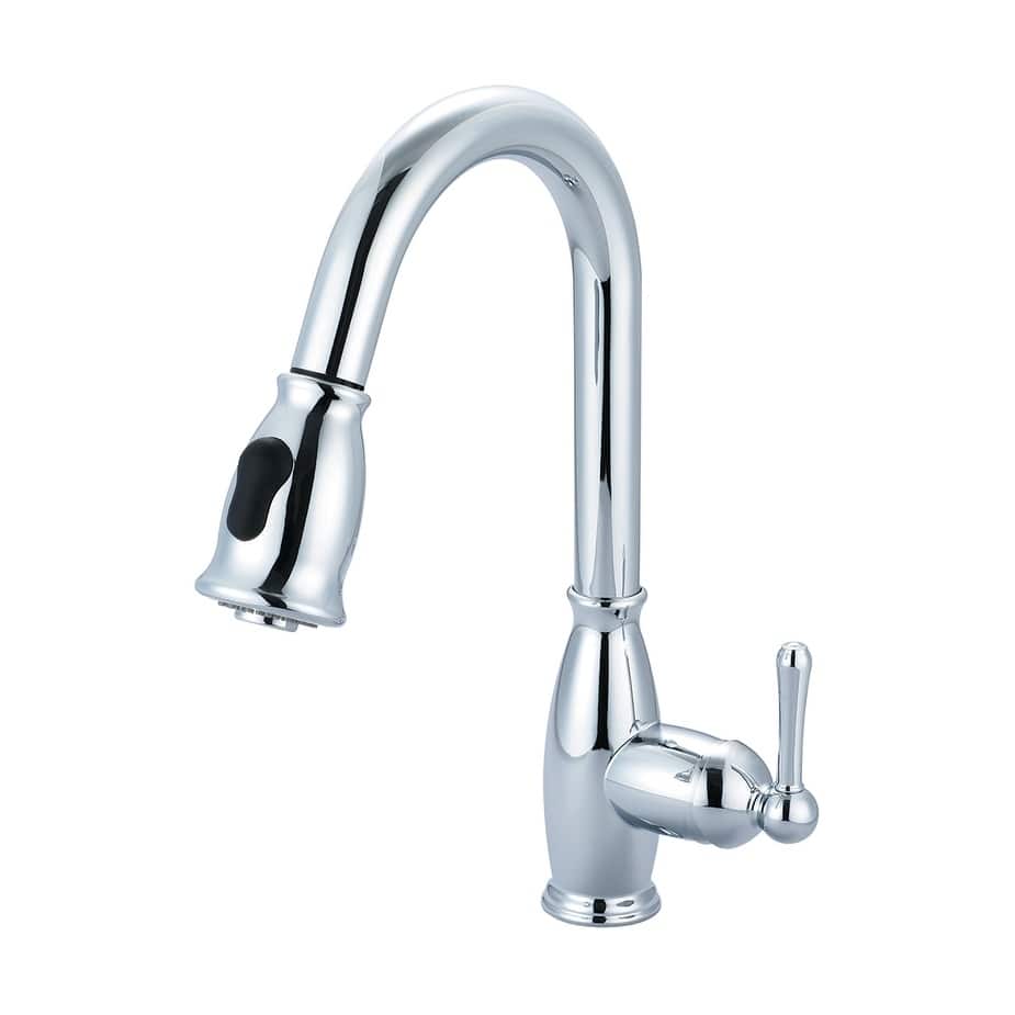Accent Single Handle Pull-Down Kitchen Faucet