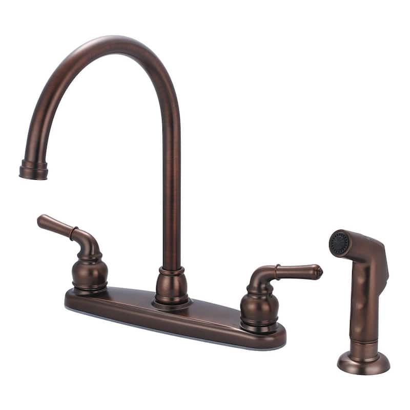Accent 2 Handle Kitchen Faucet with Spray - Oil Rubbed bronze