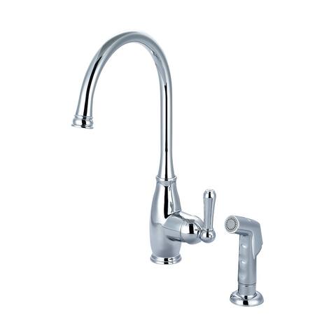 Accent Single Handle Kitchen Faucet with Spray