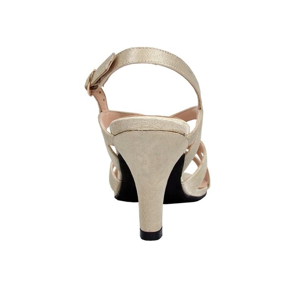 wide width strappy heels