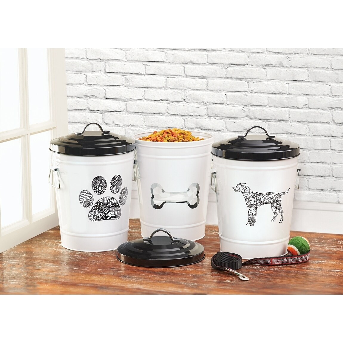 dog storage bins