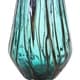 preview thumbnail 4 of 4, The Curated Nomad Biltmore Glass Drip Teal Vase