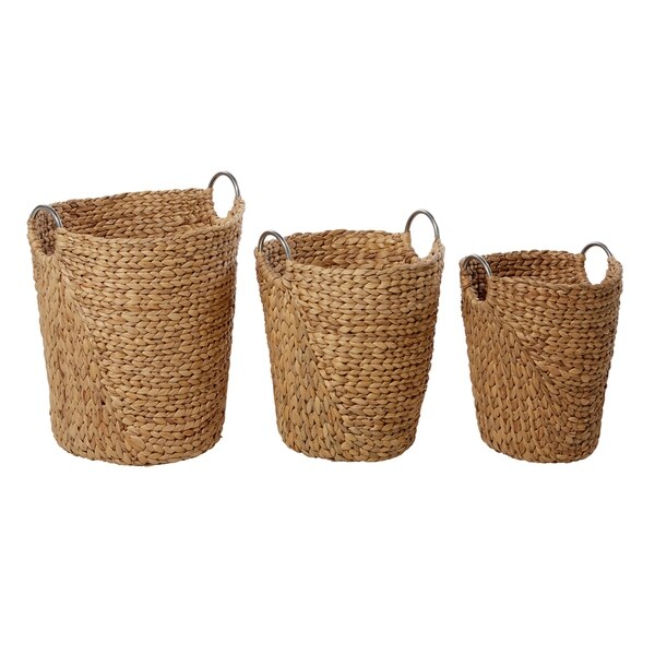 tall basket with lid