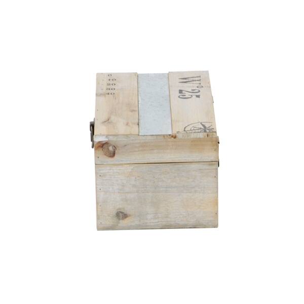 Shop The Gray Barn Cocklebur Wood And Metal Decorative Storage Box