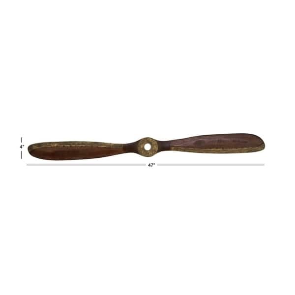 Shop Carbon Loft Lippershey Wood Airplane Prop Free Shipping On