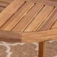 preview thumbnail 6 of 12, Jameson Outdoor 3 Piece Wicker Bistro Set by Christopher Knight Home