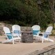 Maison Outdoor 5 Piece Adirondack Chair Set by Christopher Knight Home - Thumbnail 12