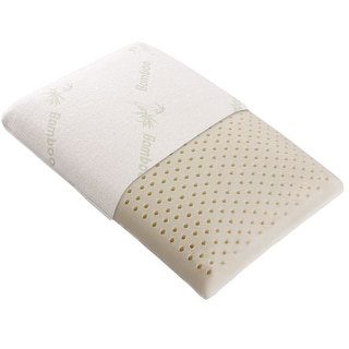Cheer Collection Natural Latex Foam Pillow with Wa