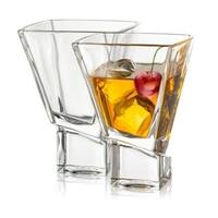 Eternal Night 8 - Piece 8.5oz. Glass Drinking Glass Glassware Set