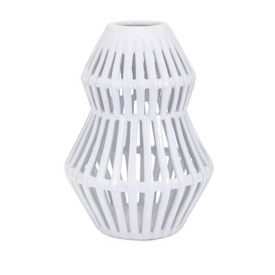 Everett White Tall Vase
