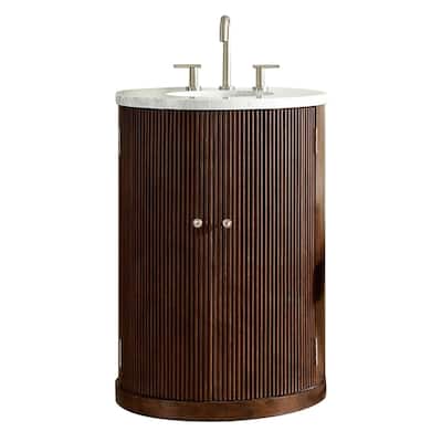 Canberra 24.5" Single Vanity, Warm Espresso