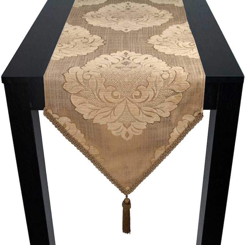 Sherry Kline Auburn 72-inch Luxury Table Runner - 12 x 72