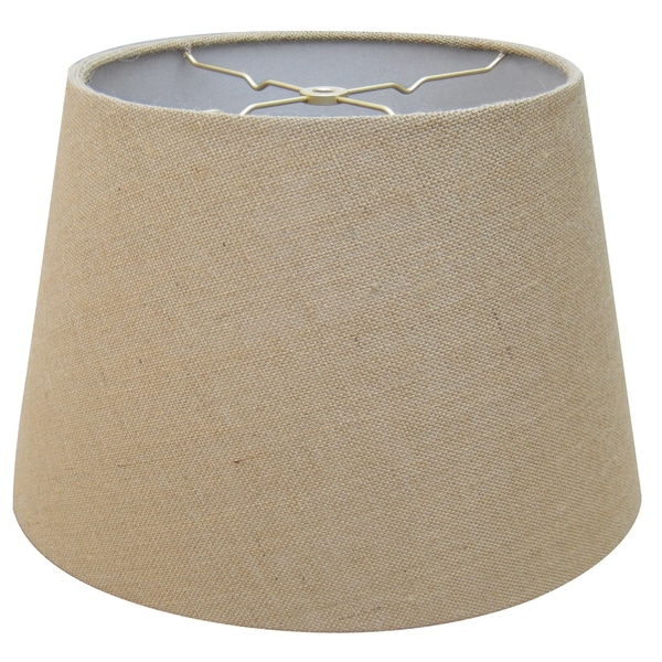 Shop Royal Designs Empire Hardback Lamp Shade, Burlap, 10 ...